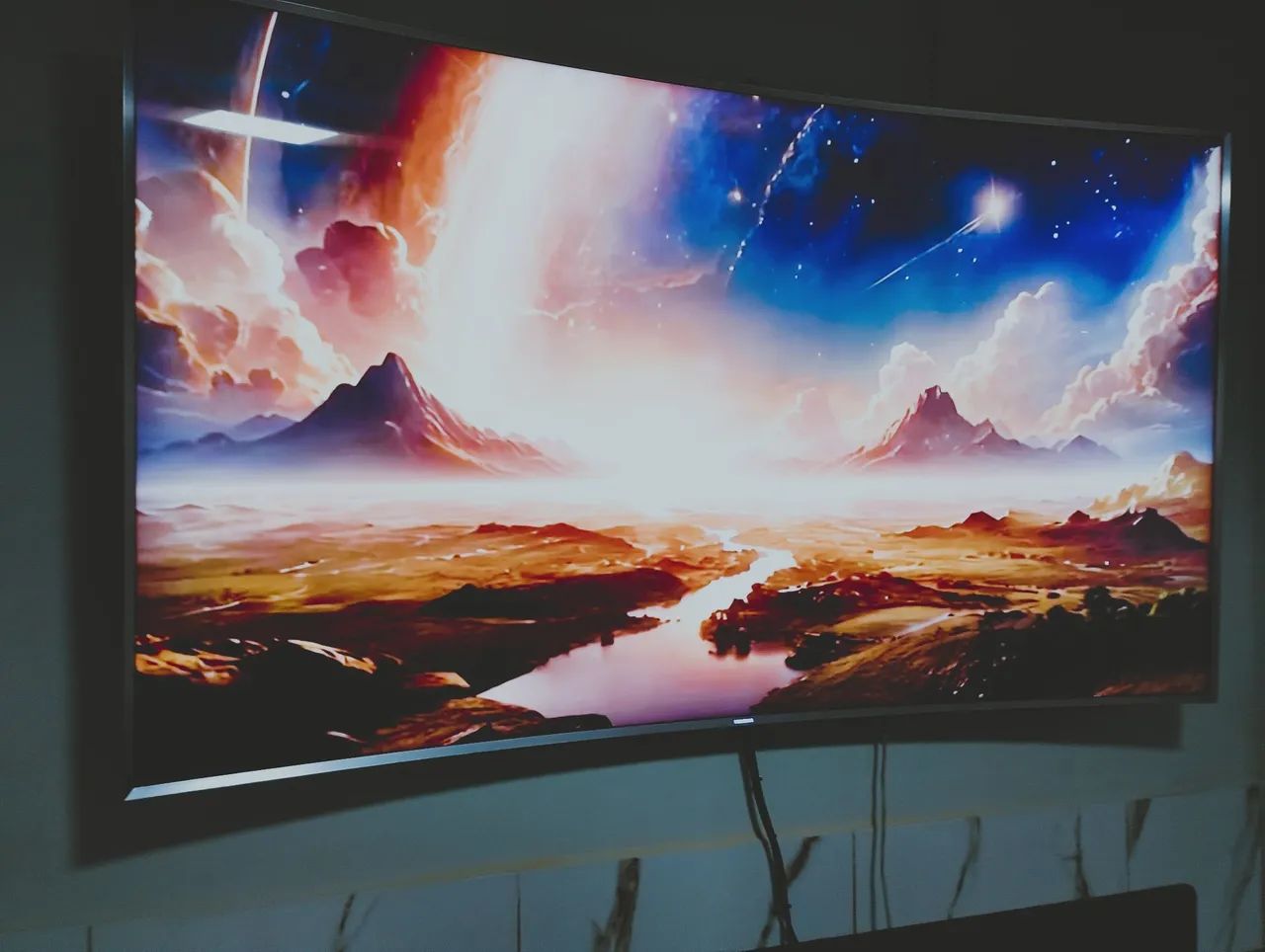 Vendo uma tv Samsung 80 polegadas em perfeito estado  - Foto 3