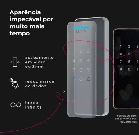 Fechadura Inteligente Easis Nova - Foto 2