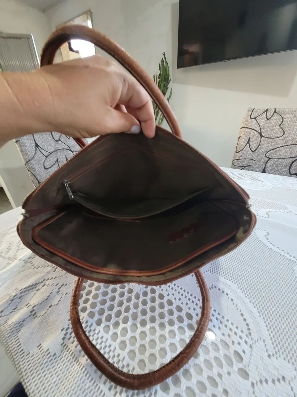 Bolsa de Couro Anandra   - Foto 5