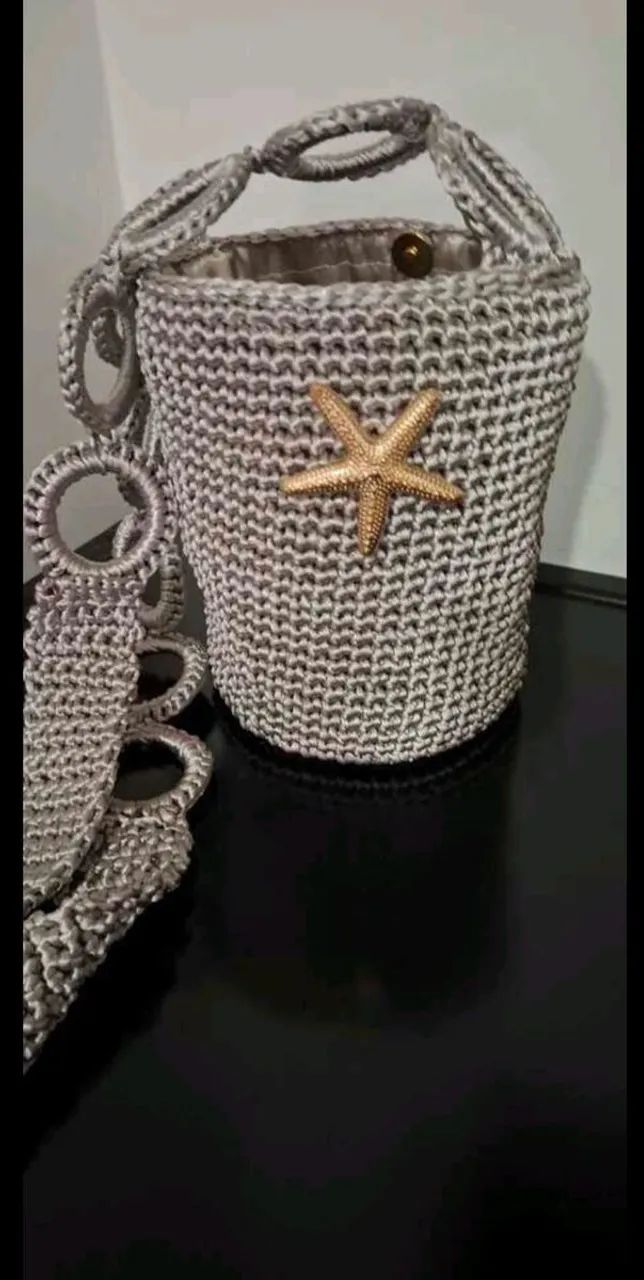 Broche de Estrela do Mar Dourado (novo) - Foto 3