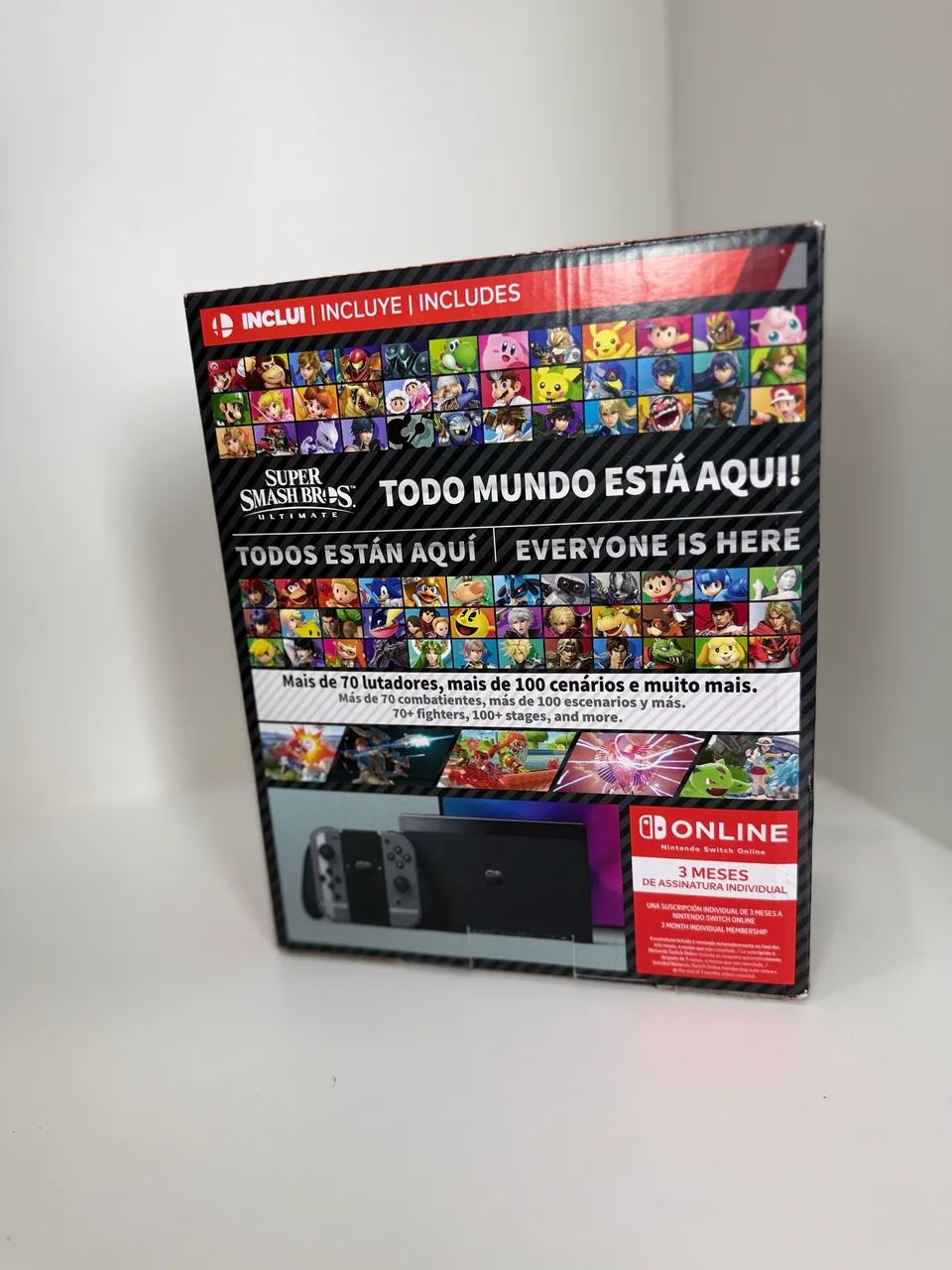 Nintendo Switch OLED Smash Bros Seminovo - Foto 3