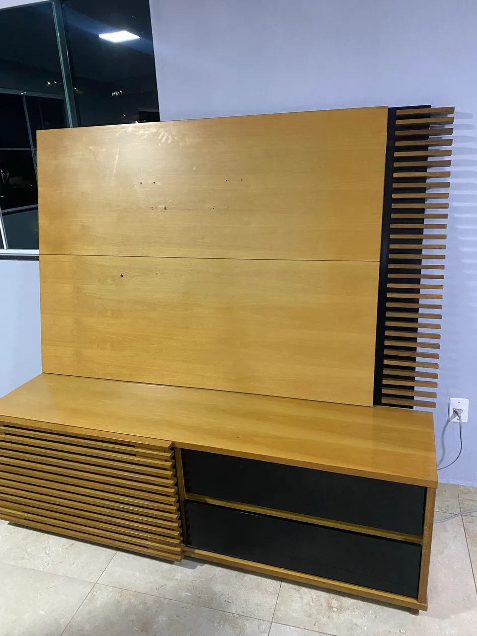 RACK COM PAINEL PARA SALA  - Foto 2