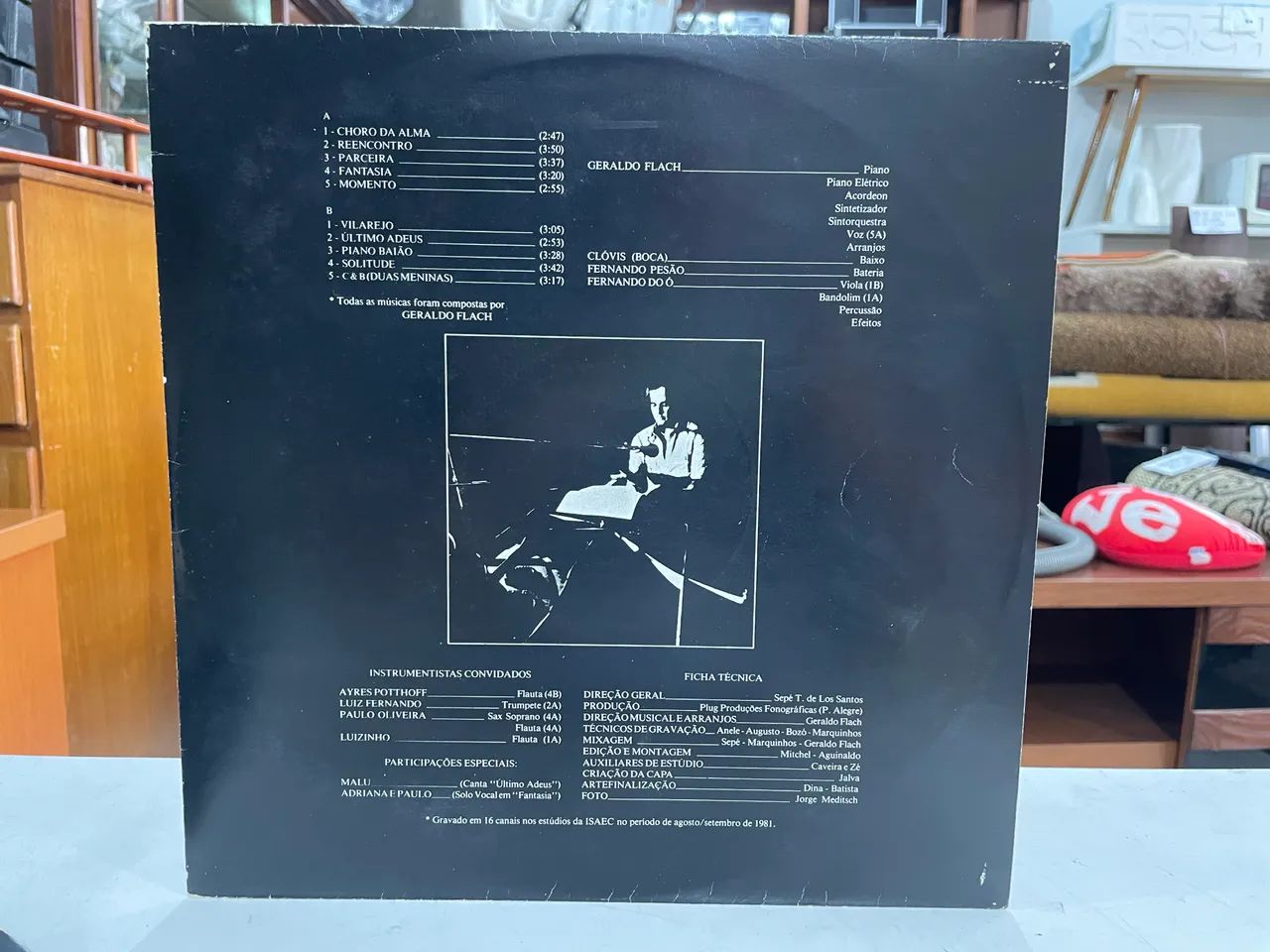 Disco de Vinil Geraldo Flach Alma - Foto 3