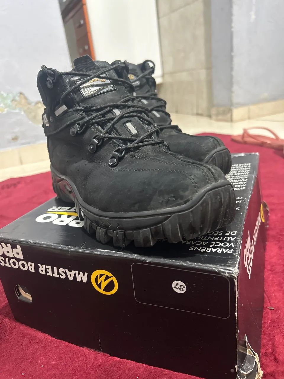 Bota de segurança / Bico de PVC - Foto 3