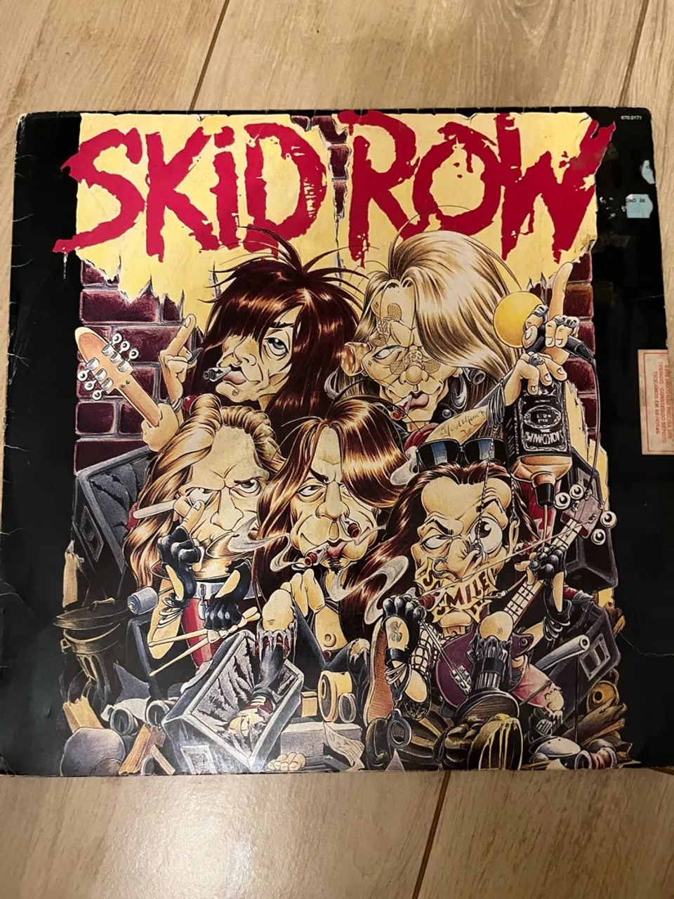 Relíquia Disco de Vinil Original - SKID ROW