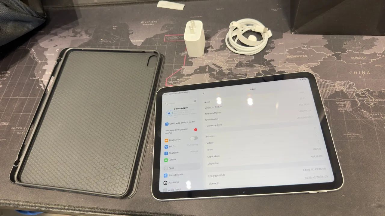 Ipad 11 128gb silver garantja ate julho 2027 - Foto 4