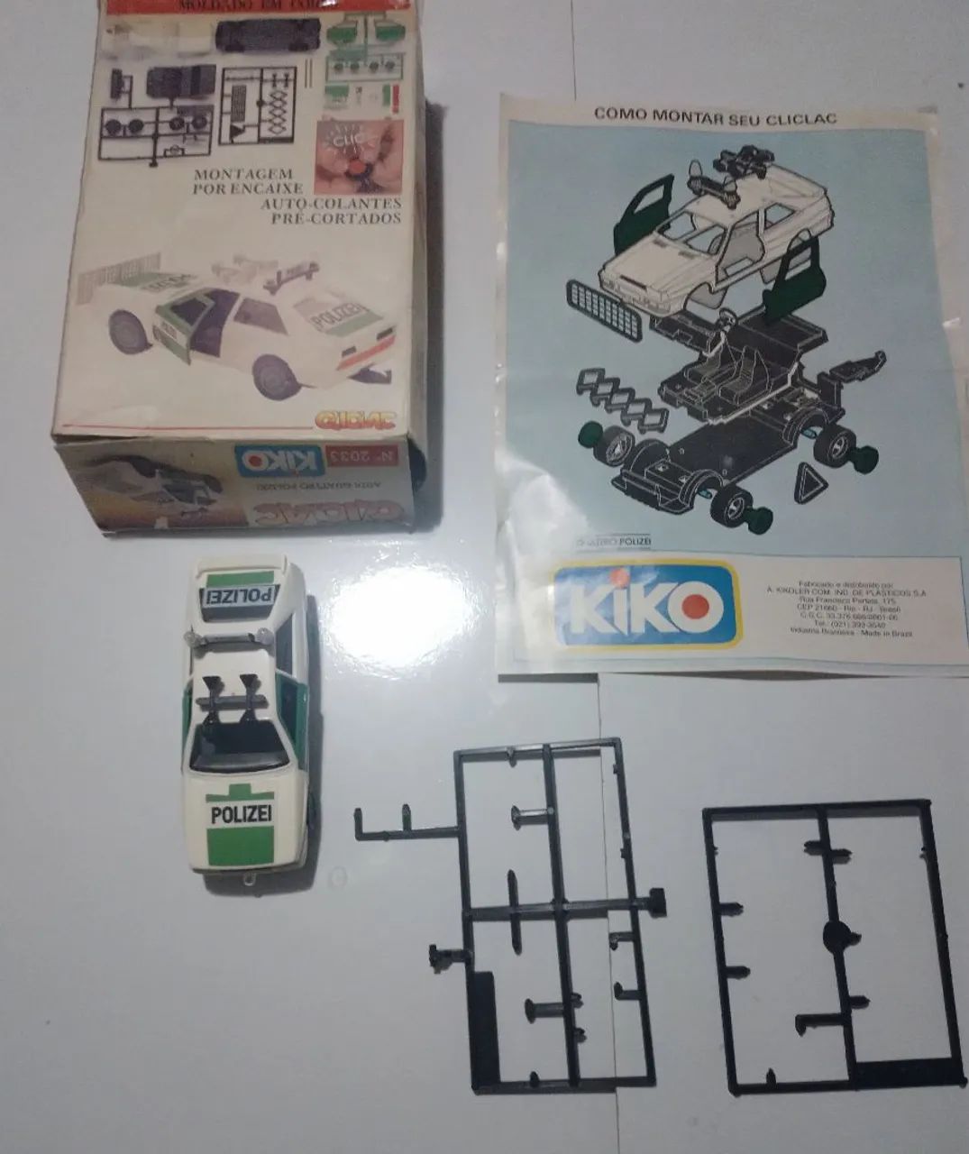 Carrinho Police Kiko década 70 - Foto 2