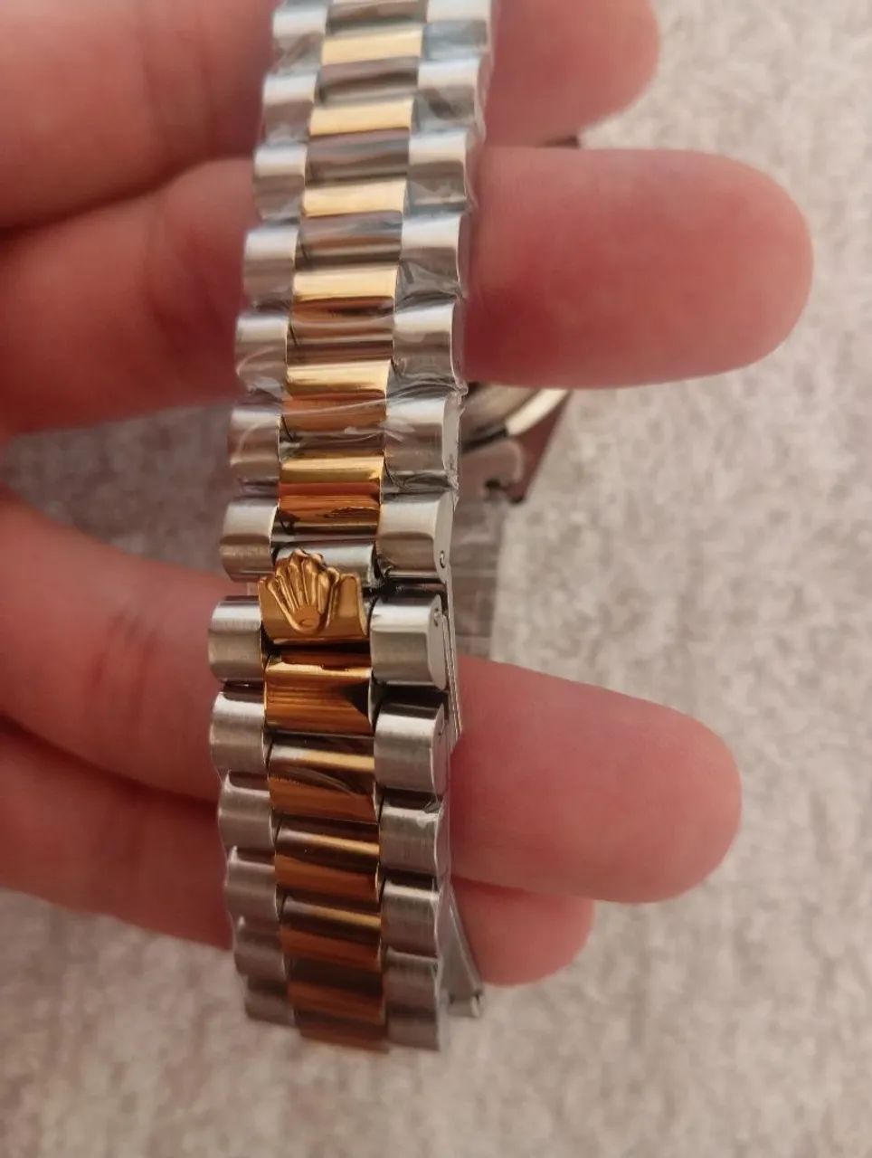 Relógio rolex presidente, 1 linha,100% funcional  - Foto 4
