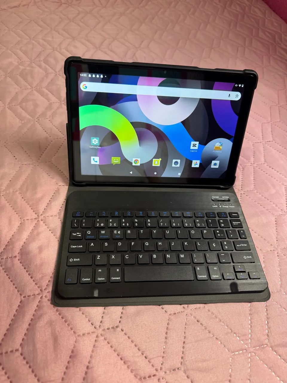 Tablet 10.1? HD + Teclado Bluetooth Capa 2 em 1 WiFi Android Tela Grande Alta Performance - Foto 3