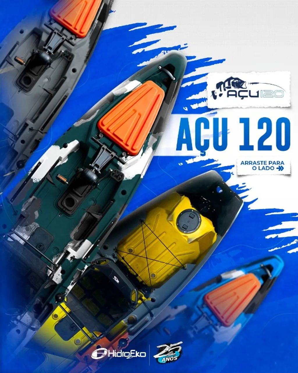 AÇU 120 CAIAQUE PRONTA ENTREGA - Foto 5