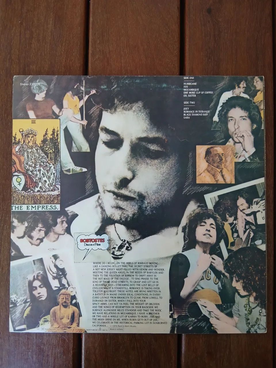 Lp bob Dylan "desire" usado  - Foto 2