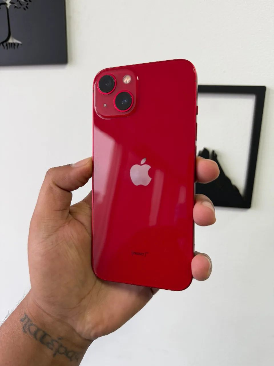 iPhone 13 128gb Apple Vermelho Bateria 87% Loja Física C/ Garantia