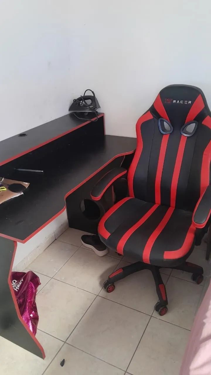 Mesa computador e cadeira gamer - Foto 2
