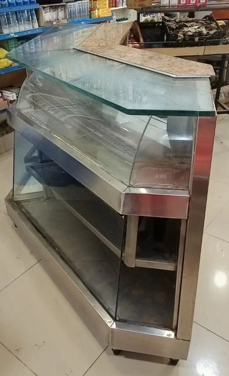 Ilha Expositora + Balcão Estufa Aquecida
