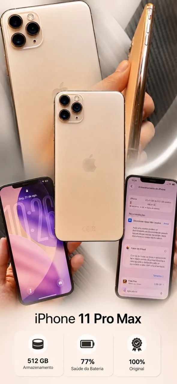 iPhone 11 Pro Max 512 gigas todo original 
