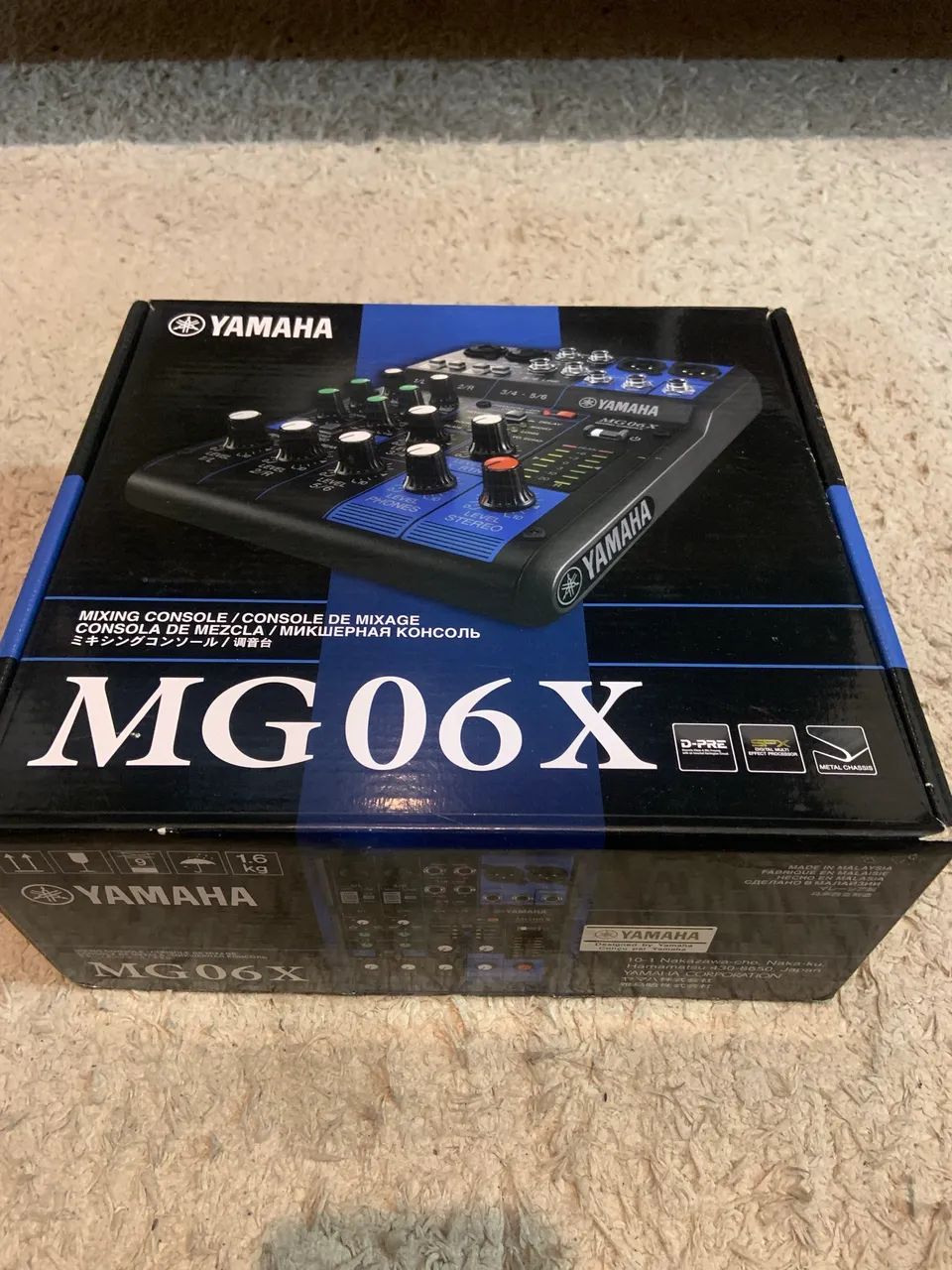 Console de Mixage Yamaha MG06X - Foto 2