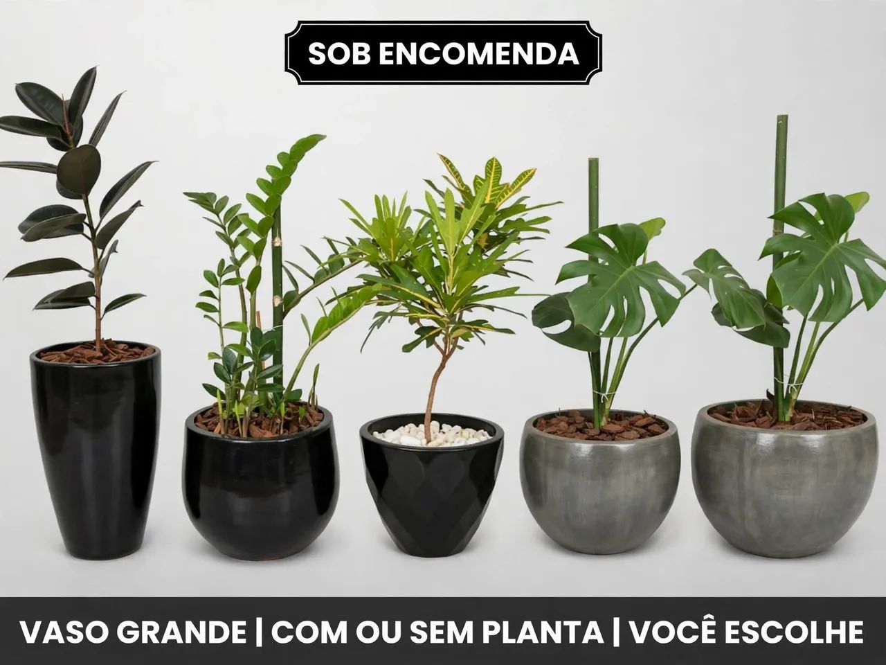 Vaso sob encomenda.