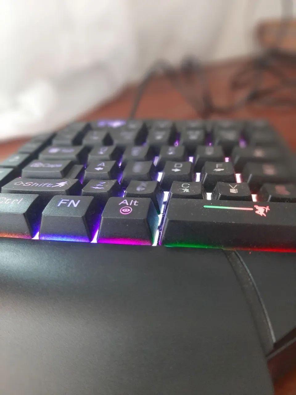 Teclado de uma mão Led