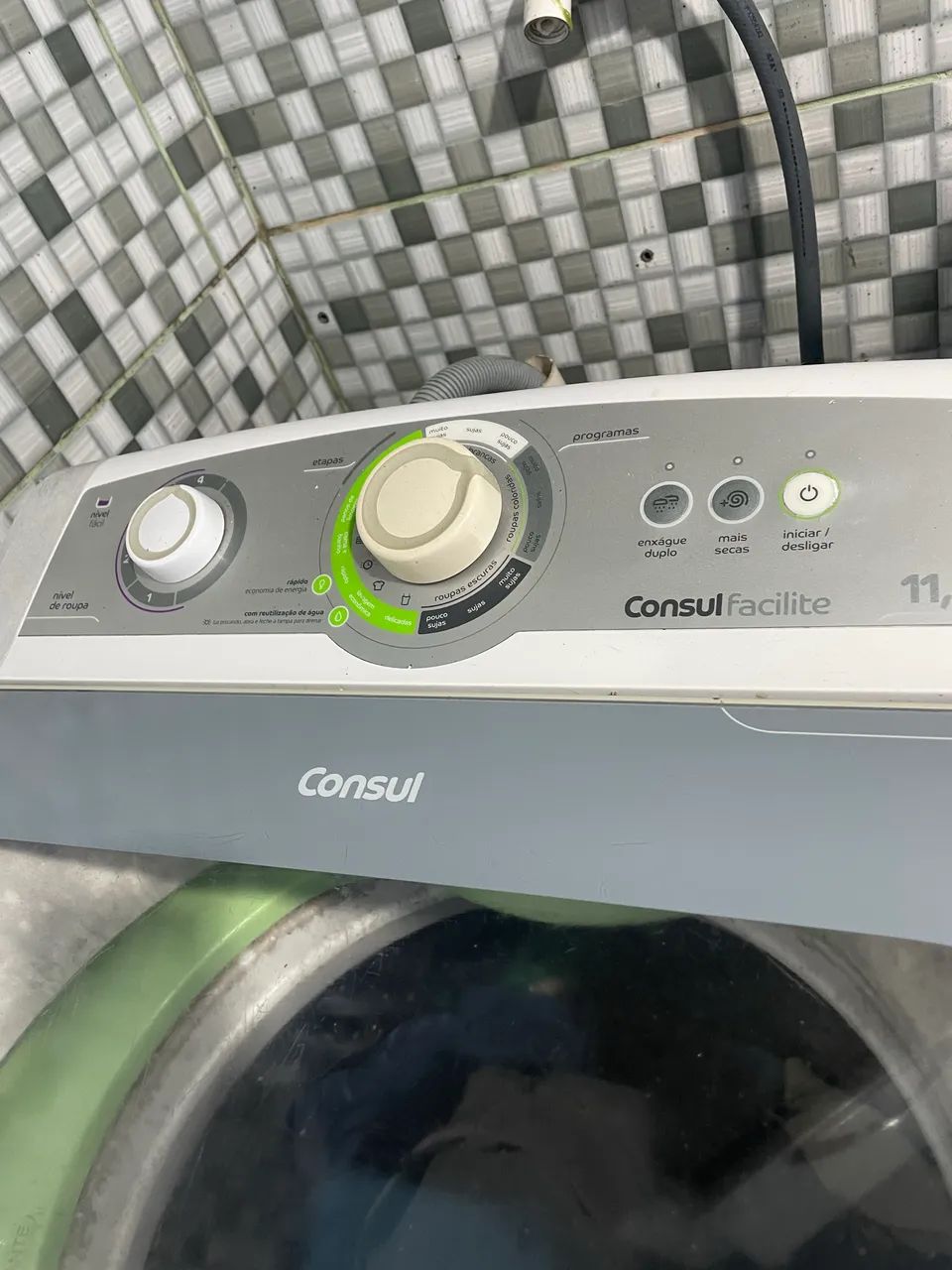 Vendo máquina cônsul 11 quilos  - Foto 2