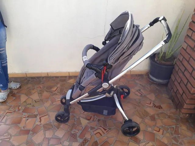 Carrinho de bebê com bebê conforto Kiddo modelo eclipce - Foto 2