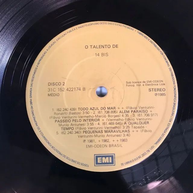 Lp vinil - o talento de 14 bis - Foto 4