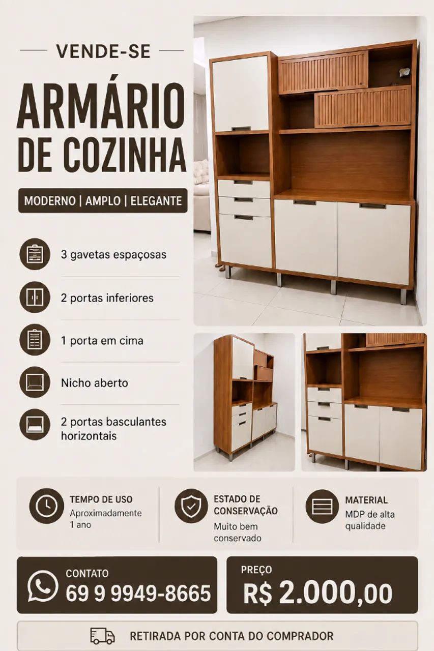 Armário de cozinha 