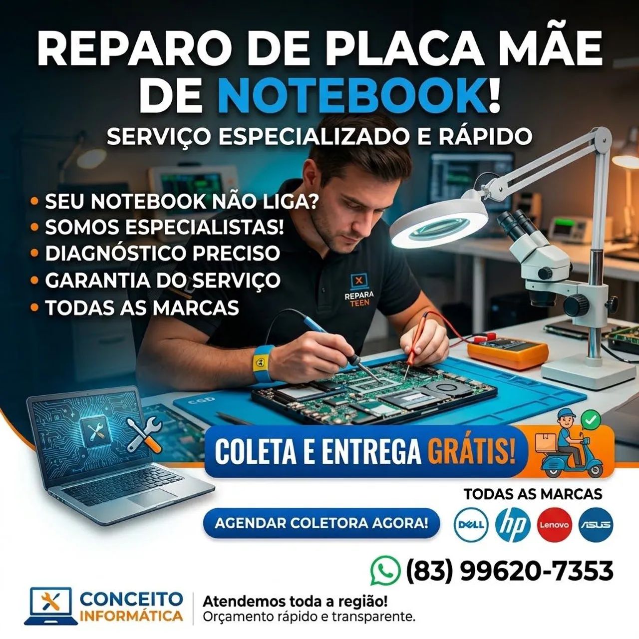 Reparo de notebooks
