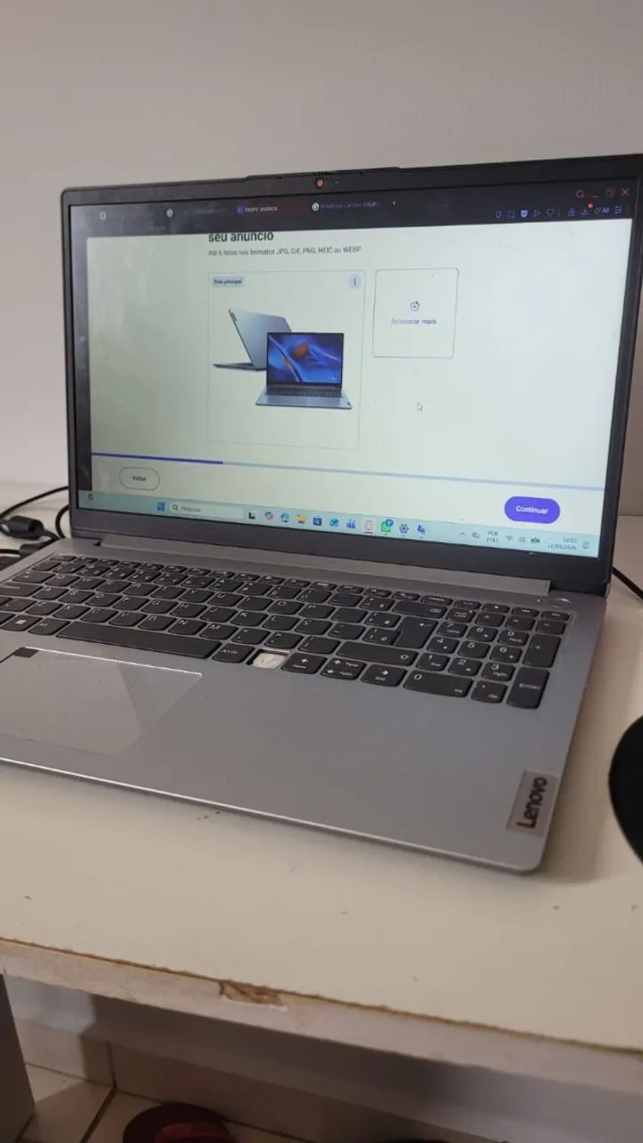 Notebook Lenovo IdeaPad 1 Ryzen 5 7520U 8GB 256GB SSD - Foto 2
