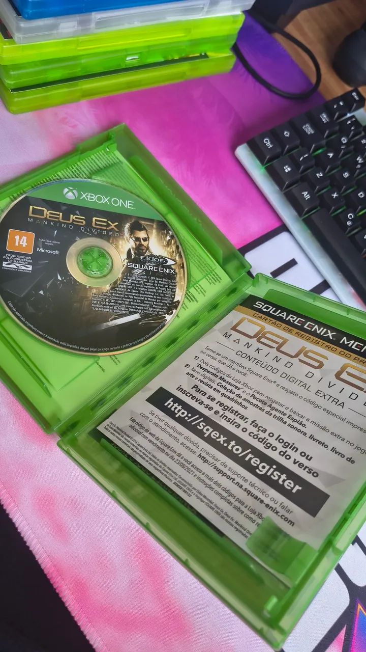 DEUS EX PARA XBOX ONE ORIGINAL - Foto 3