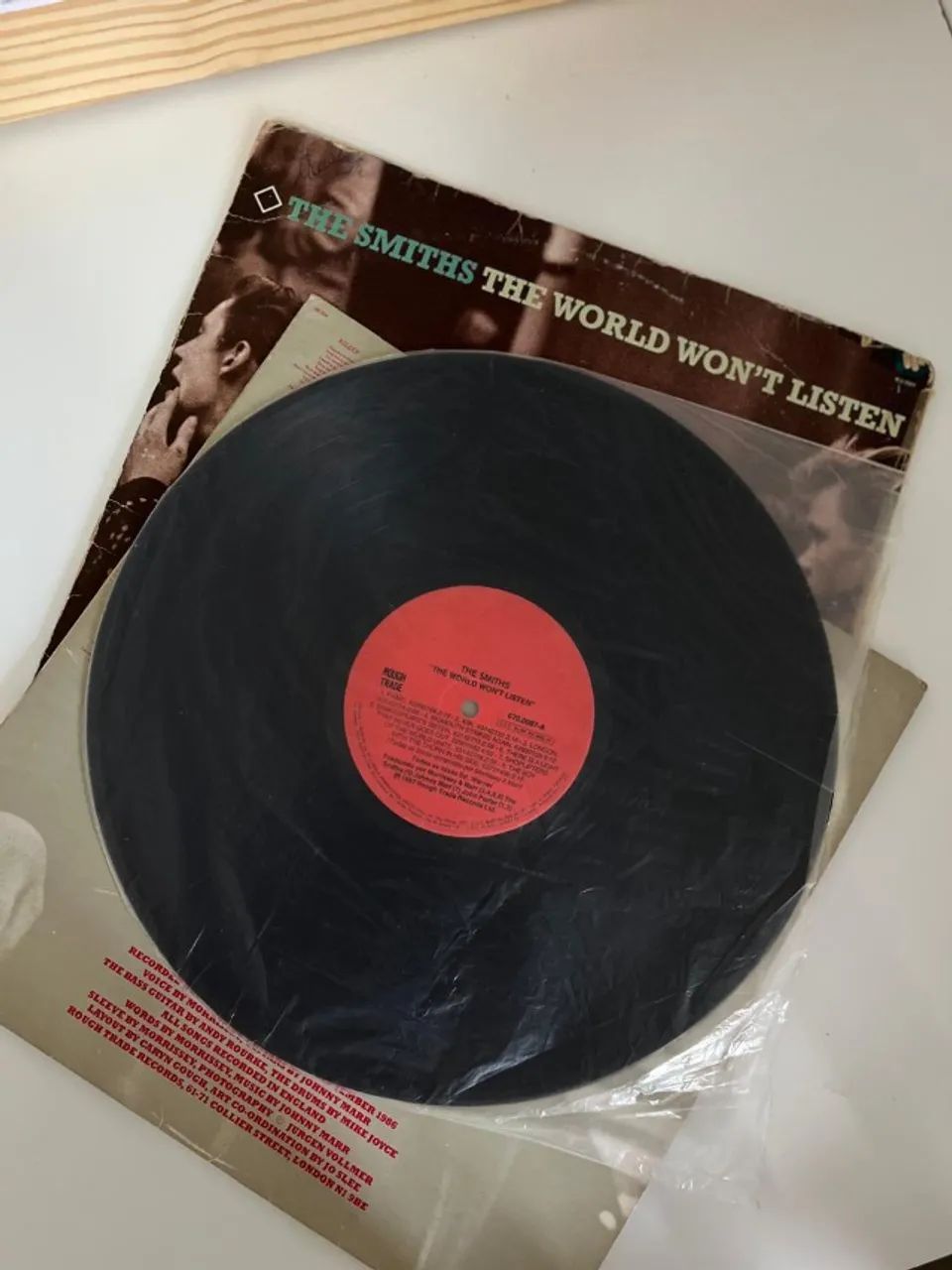 Vinil - The Smiths - The World Won´t Listen