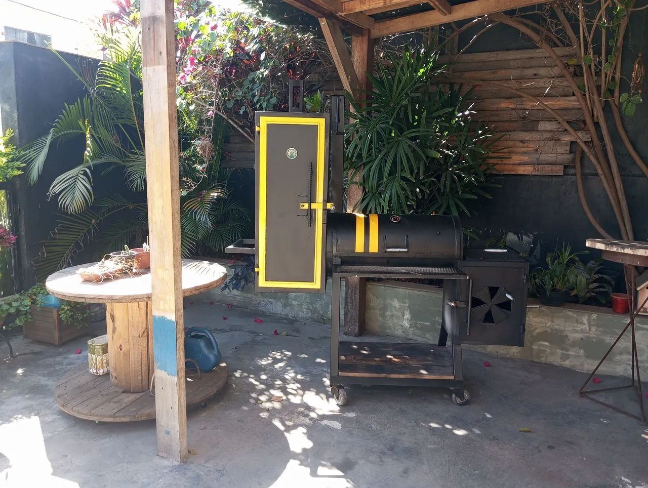 Pitsmoker offset com forno! - Foto 2