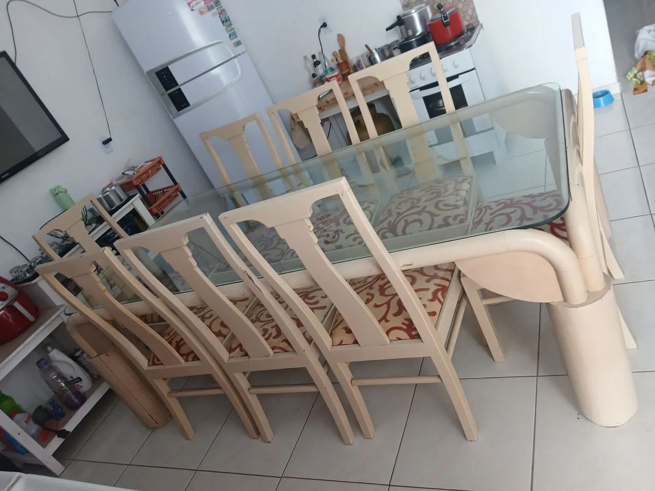 ?Mesa de Jantar Elegante - 8 Lugares - Foto 4