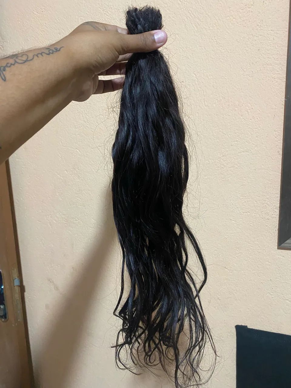 Cabelo humano 65cm