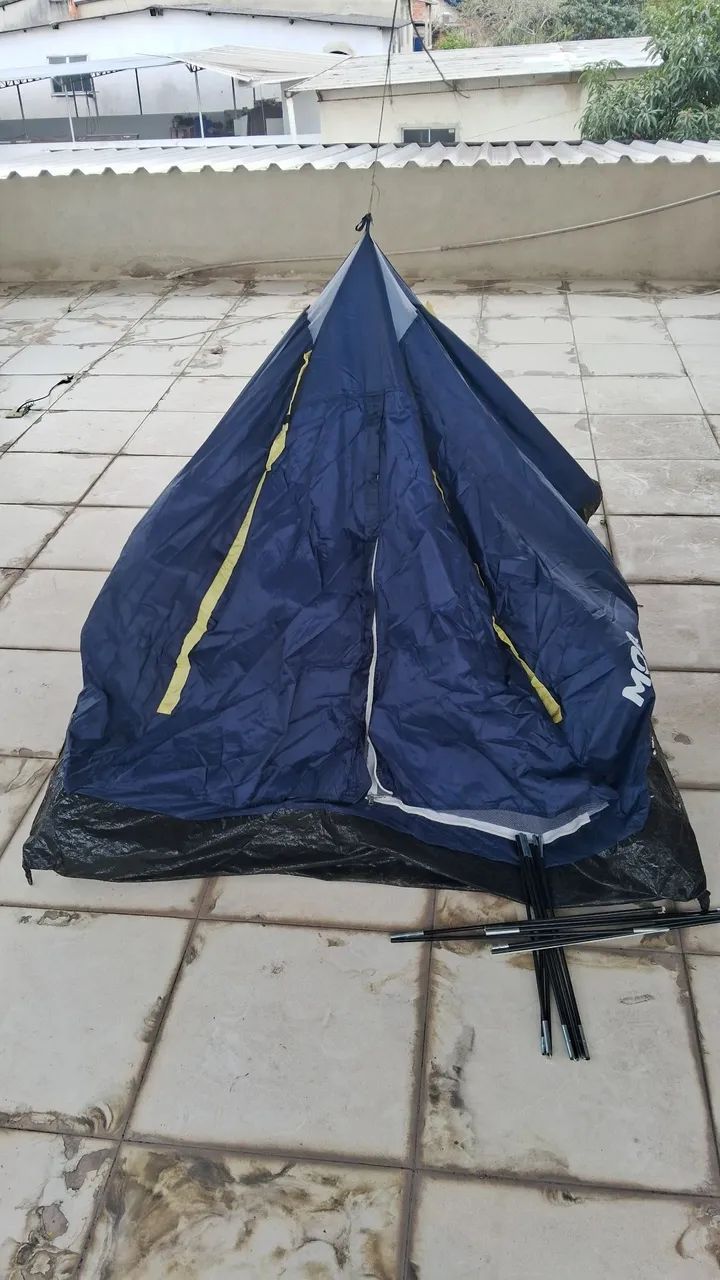 Vendo barraca de camping pouquíssimo uso. - Foto 3