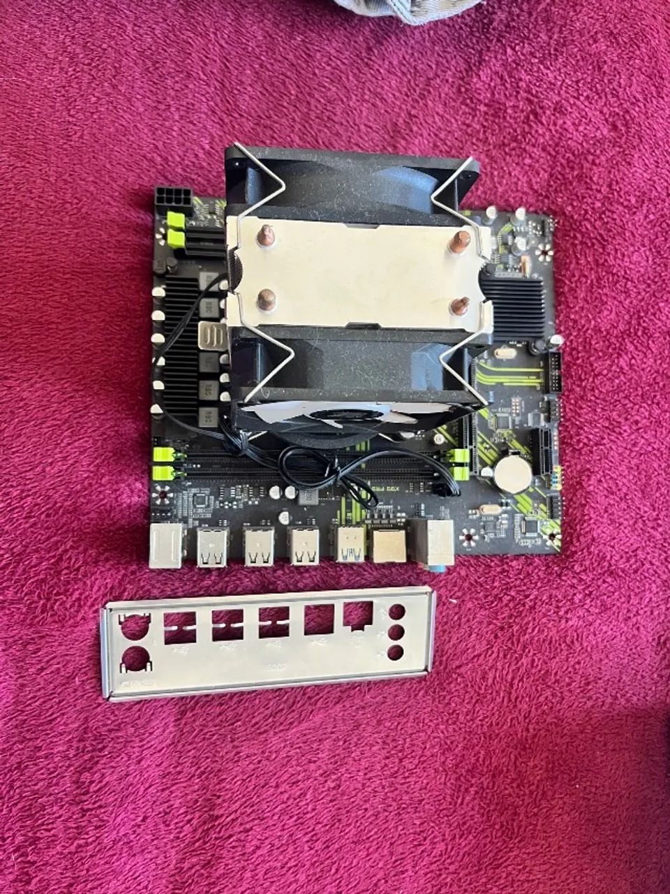 Kit processador, placa mãe e cooler. Machinist x99, Xeon E5 e Air Cooler  - Foto 3