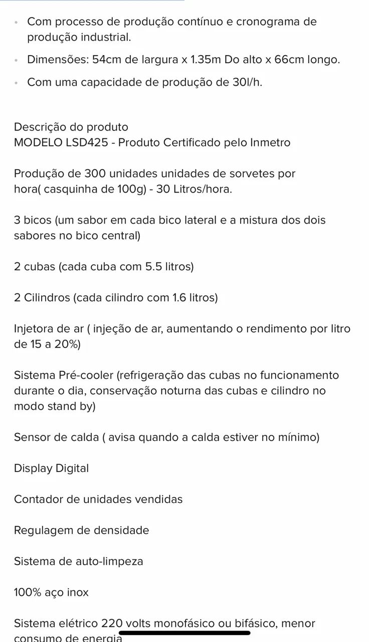 Máquina de sorvete - Foto 4