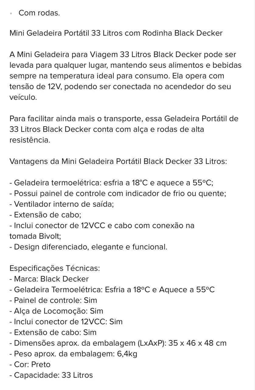 Mini geladeira/cooler - Foto 4