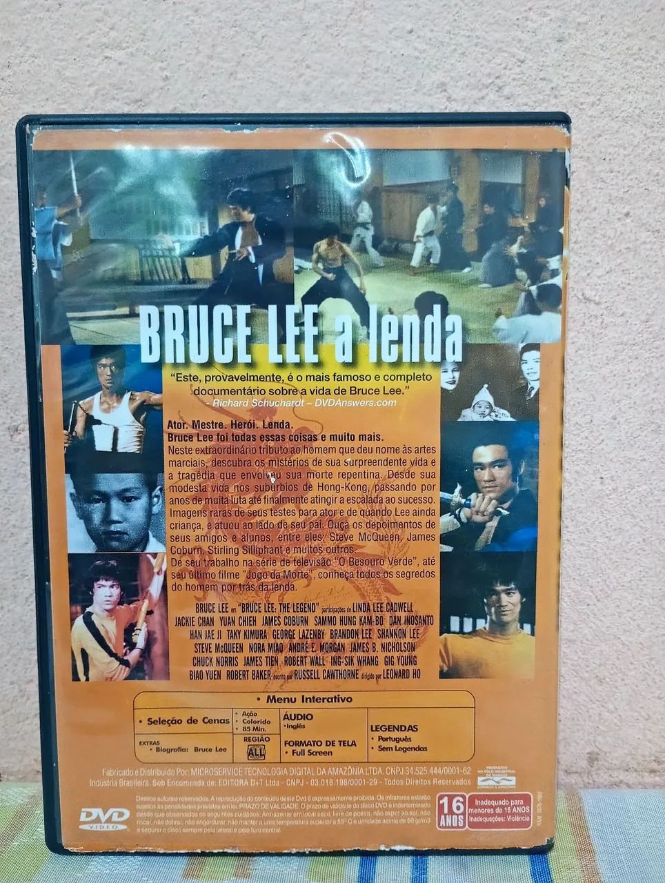 DVD - BRUCE LEE A LENDA (DOCUMENTÁRIO DA LENDA)  - Foto 3