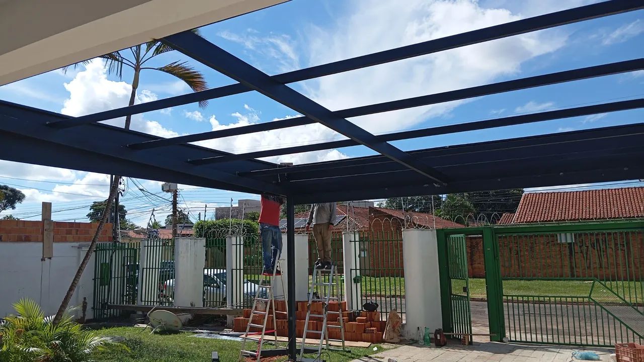 PLATIBANDA METÁLICA - ACABAMENTO MODERNO E PROTEÇÃO PARA SUA OBRA - Foto 4