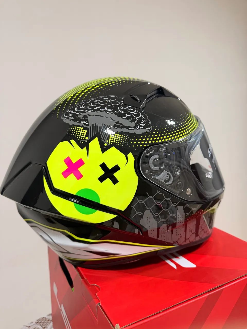 Capacete Airoh Connor (Lançamento ECE 2206) - Zero na Caixa! - Foto 3