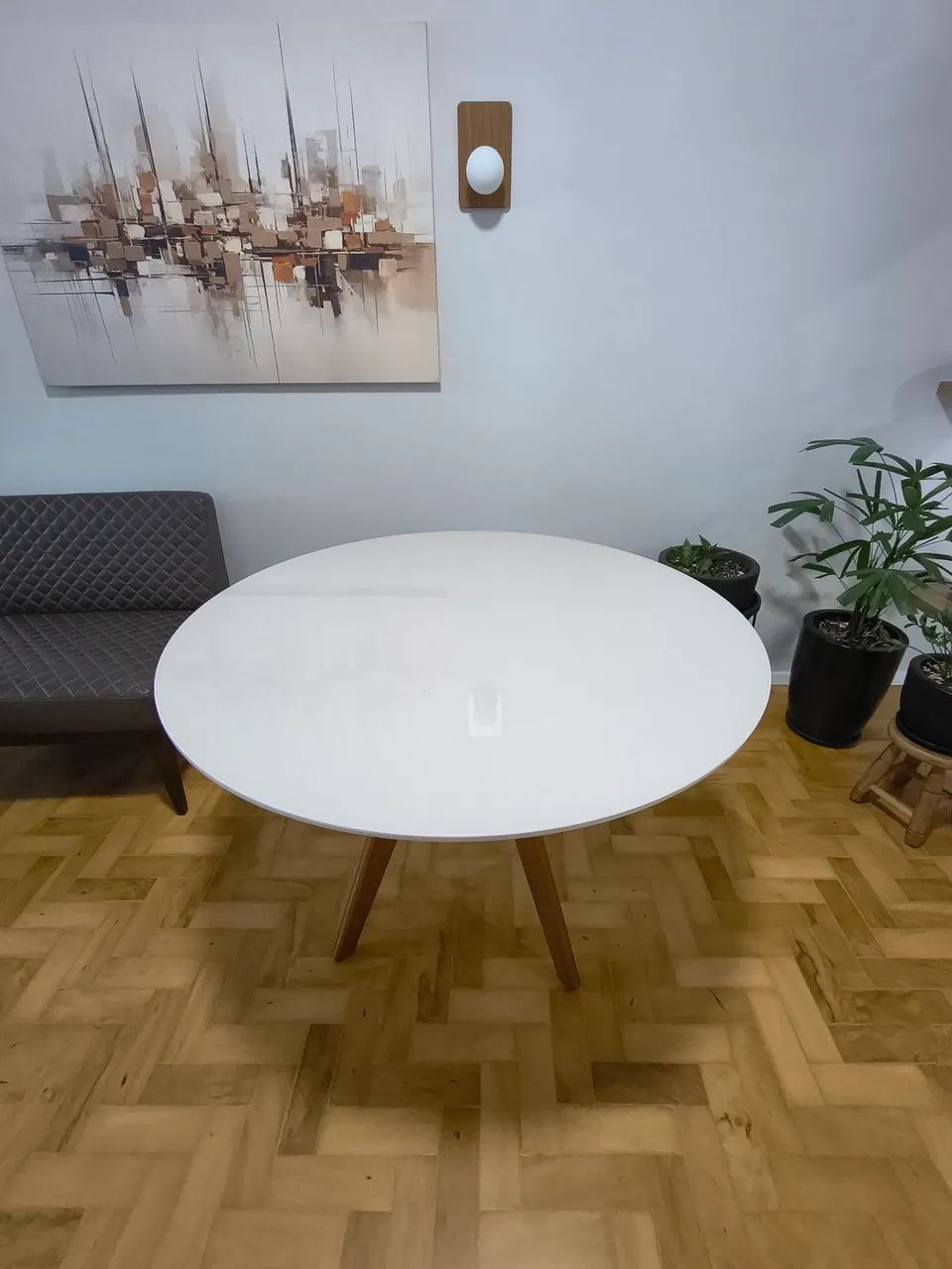 Mesa de jantar 4 lugares, semi nova. - Foto 5