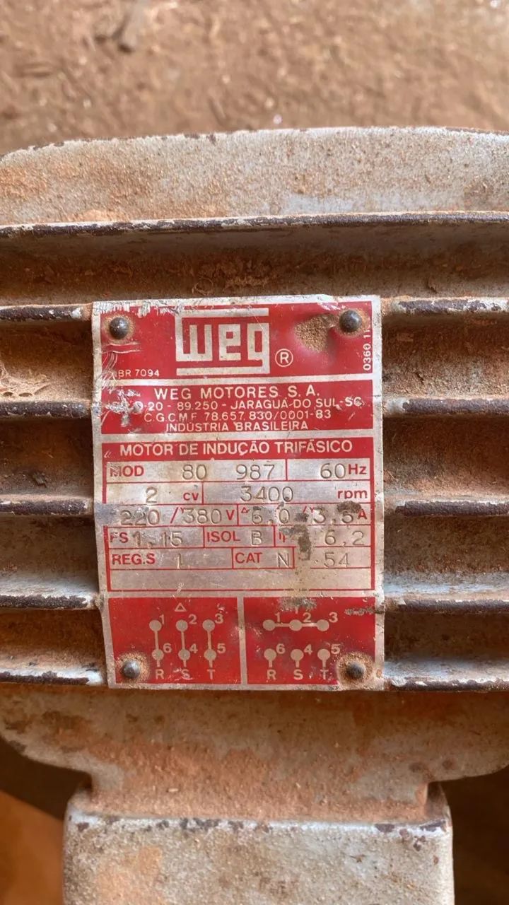 motor trifásico