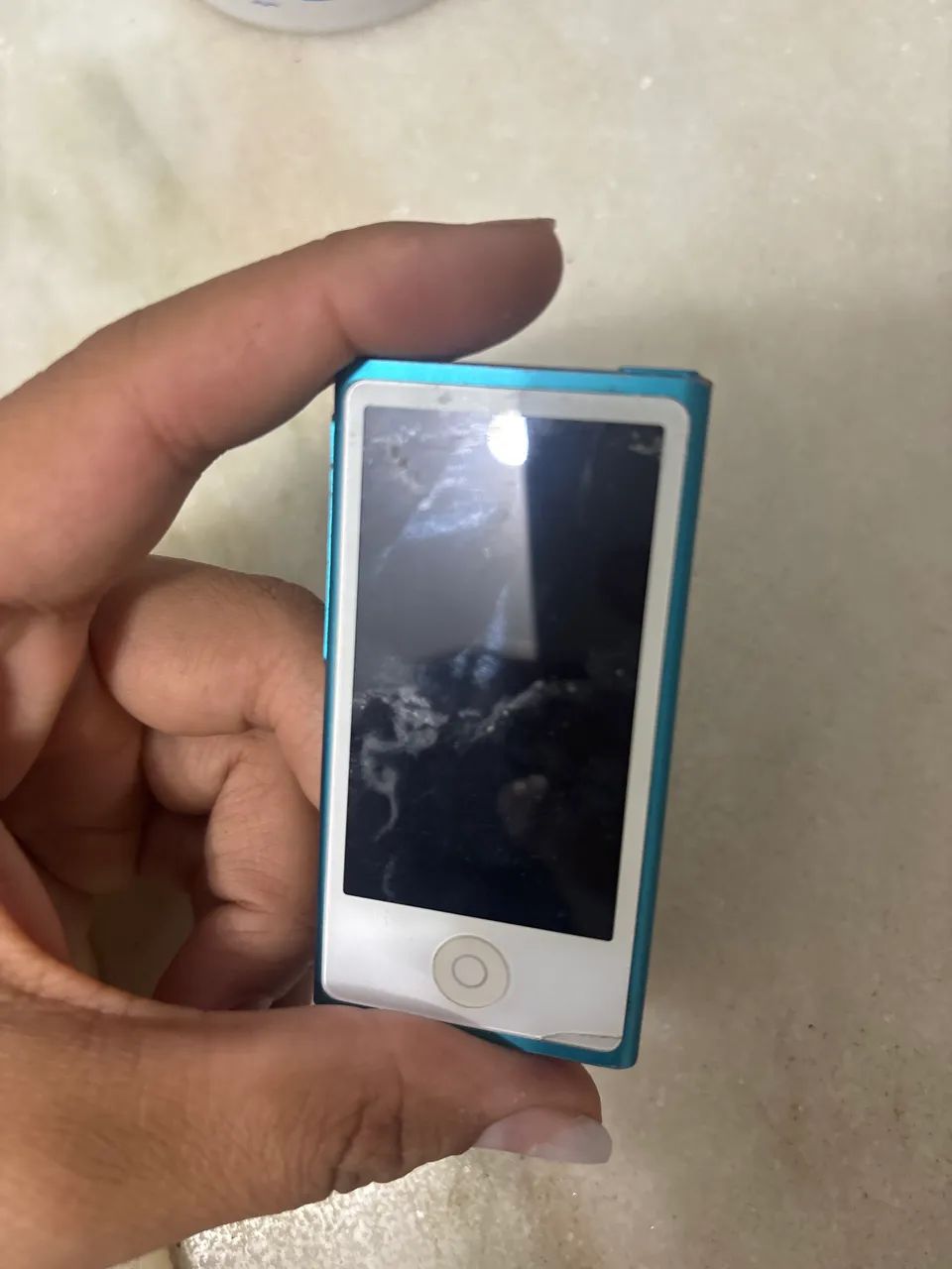 Vendo carcaça original de iPod nano, cor azul. - Foto 2