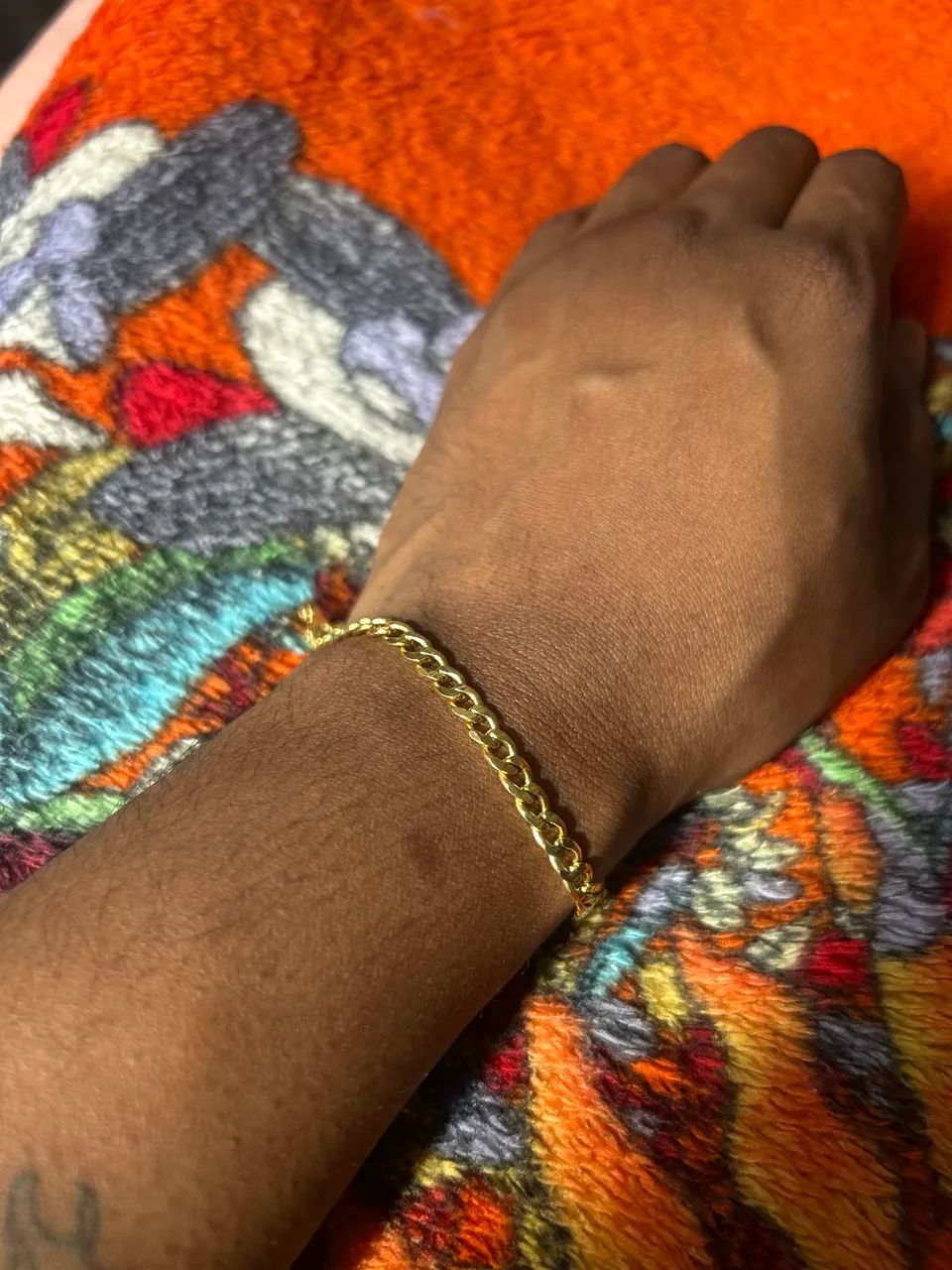 Pulseira folheada 