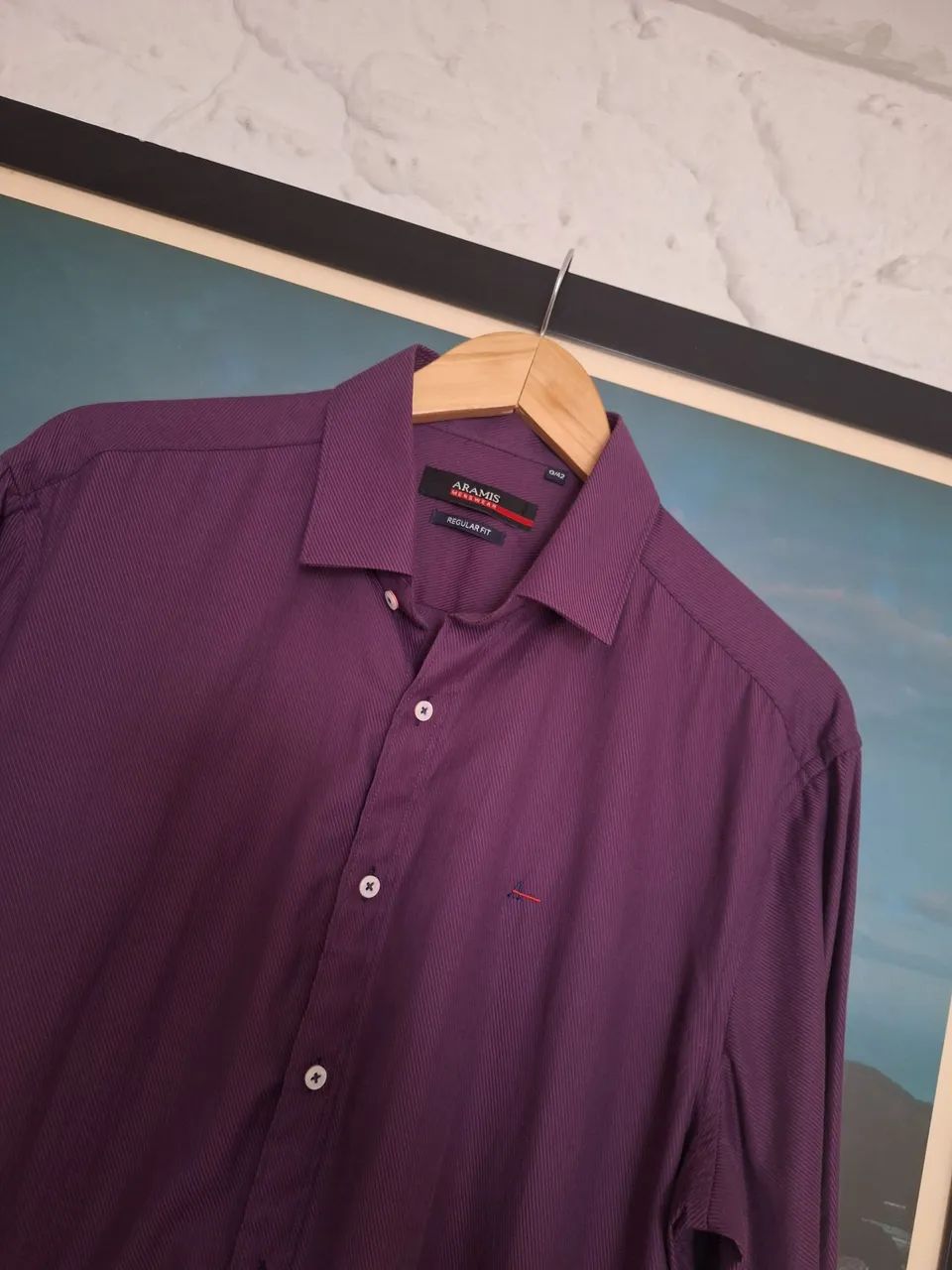 Camisa ARamis manga longa oeiginal Nova G - Foto 5
