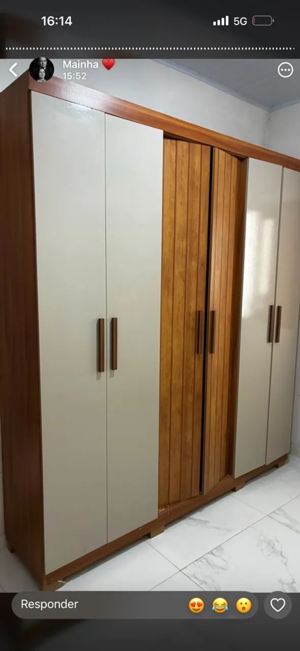 Guarda roupa 6 portas casal