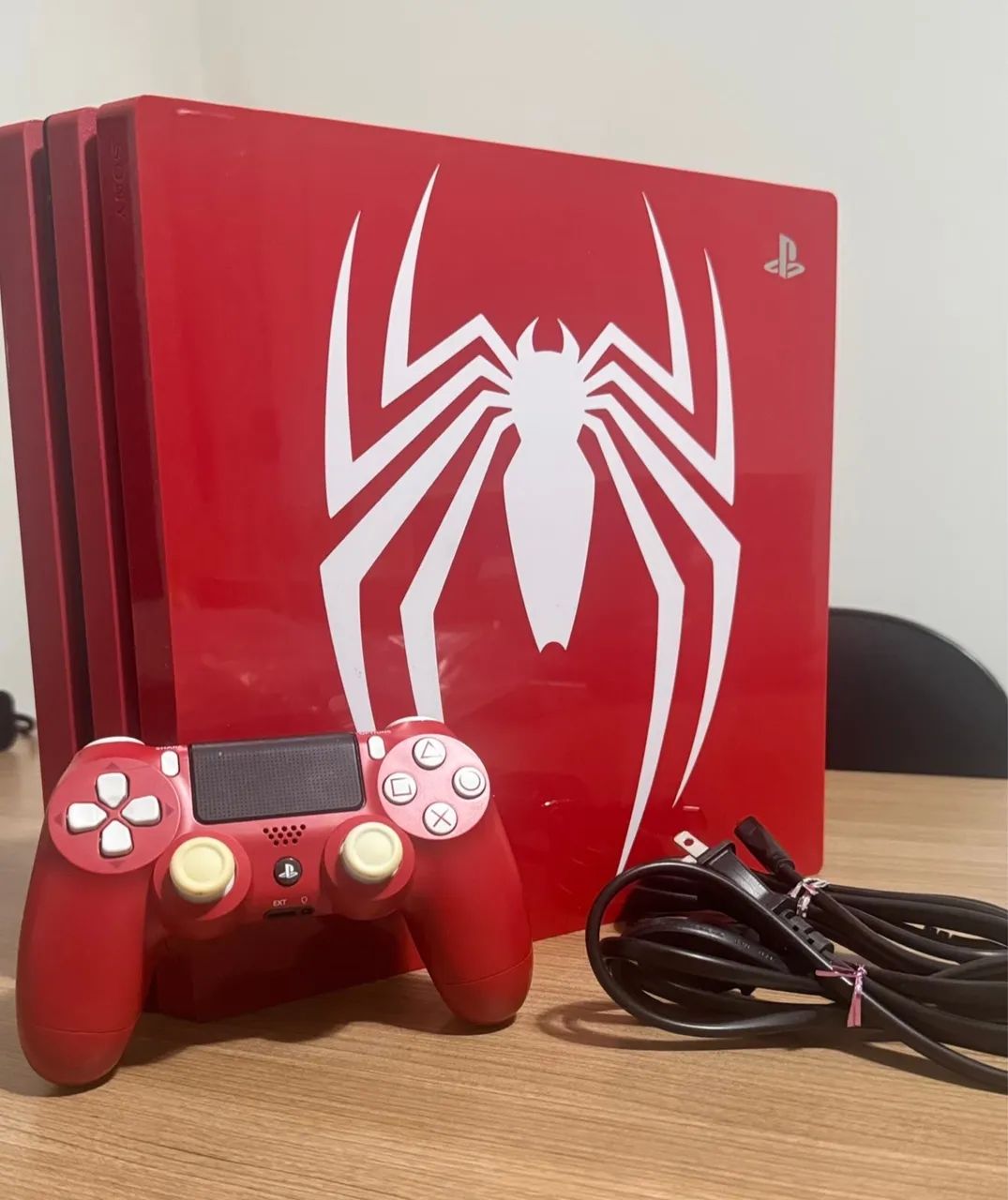 PS4 Pro Spider-man Na caixa com berço - Foto 5