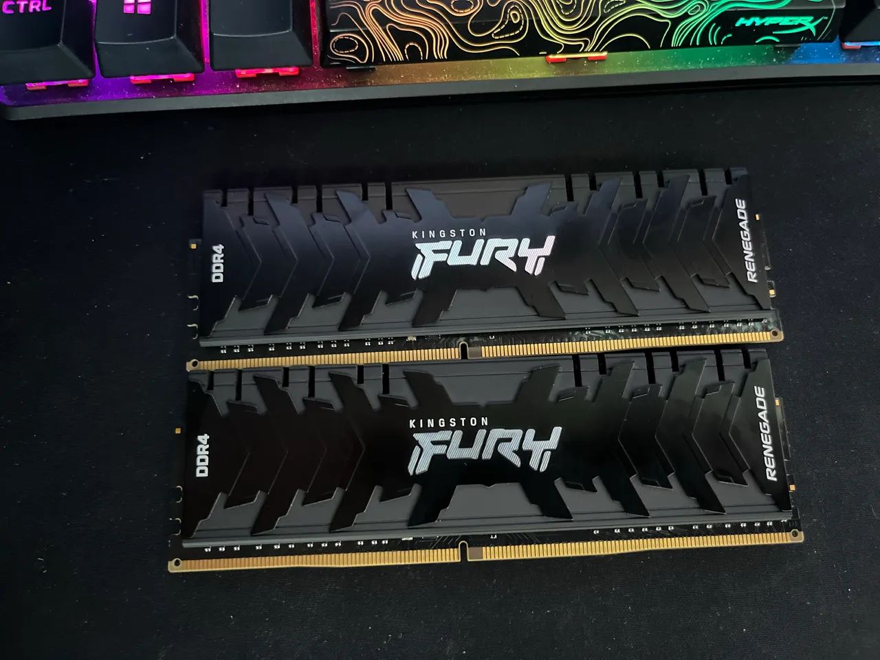 Vendo memória ram kingston Fury Renegade 4000 mhz 16 gb (2x 8gb) - Foto 2