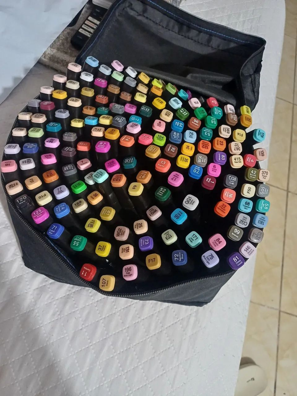 Maleta de Caneta 168 peças 