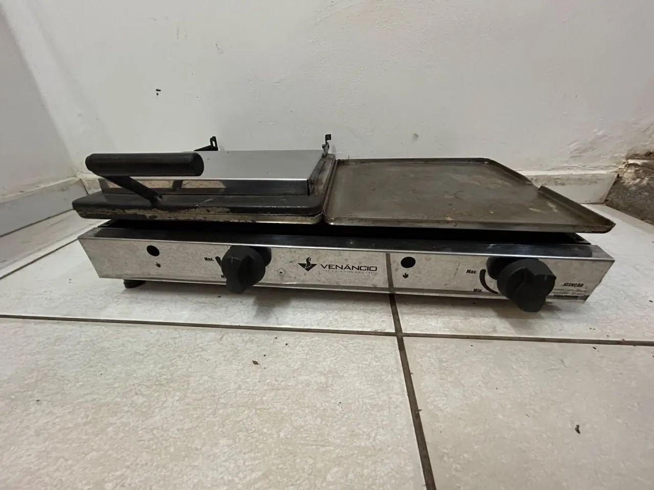 Chapa a gás Venâncio 